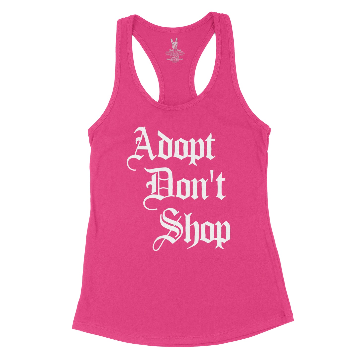 Women's Adopt Don't Shop Tank Top