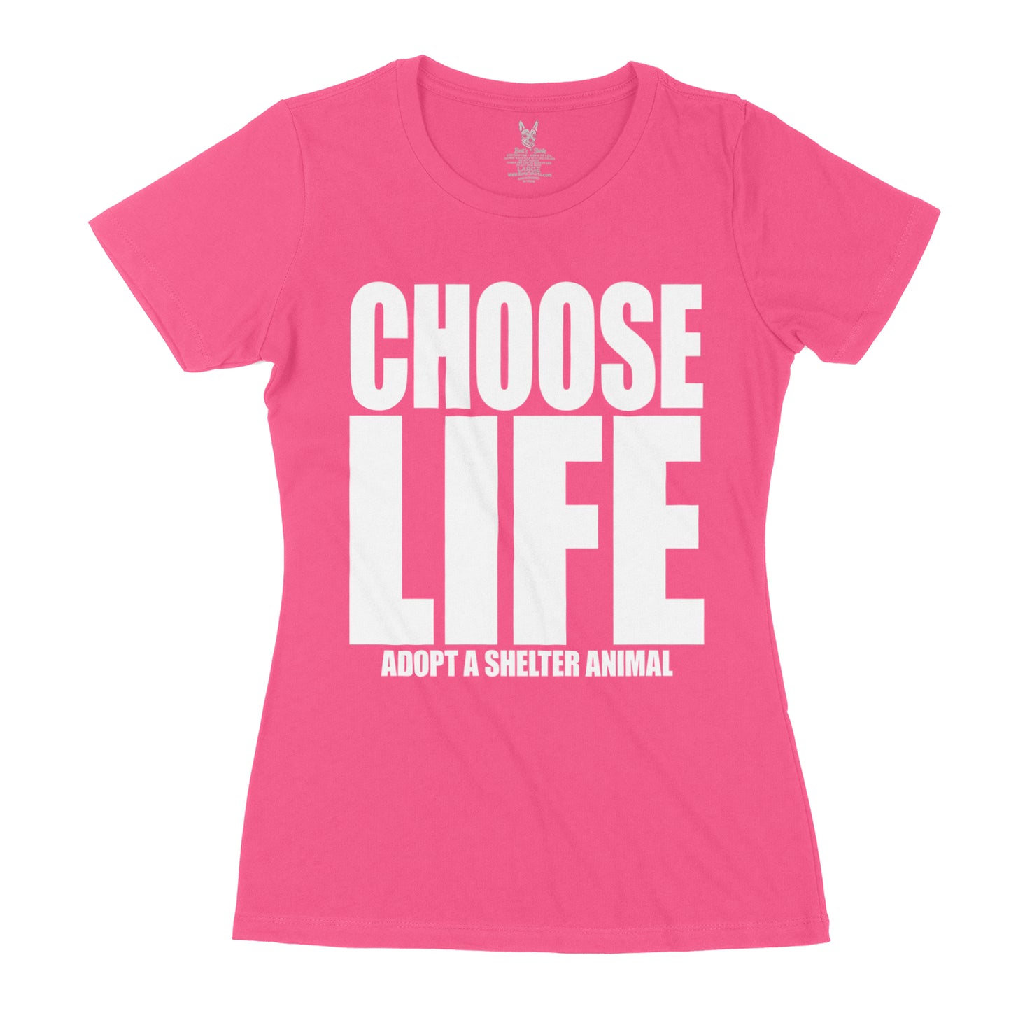 forslag kor Takke Women's Choose Life T-Shirt – Bert's Shirts