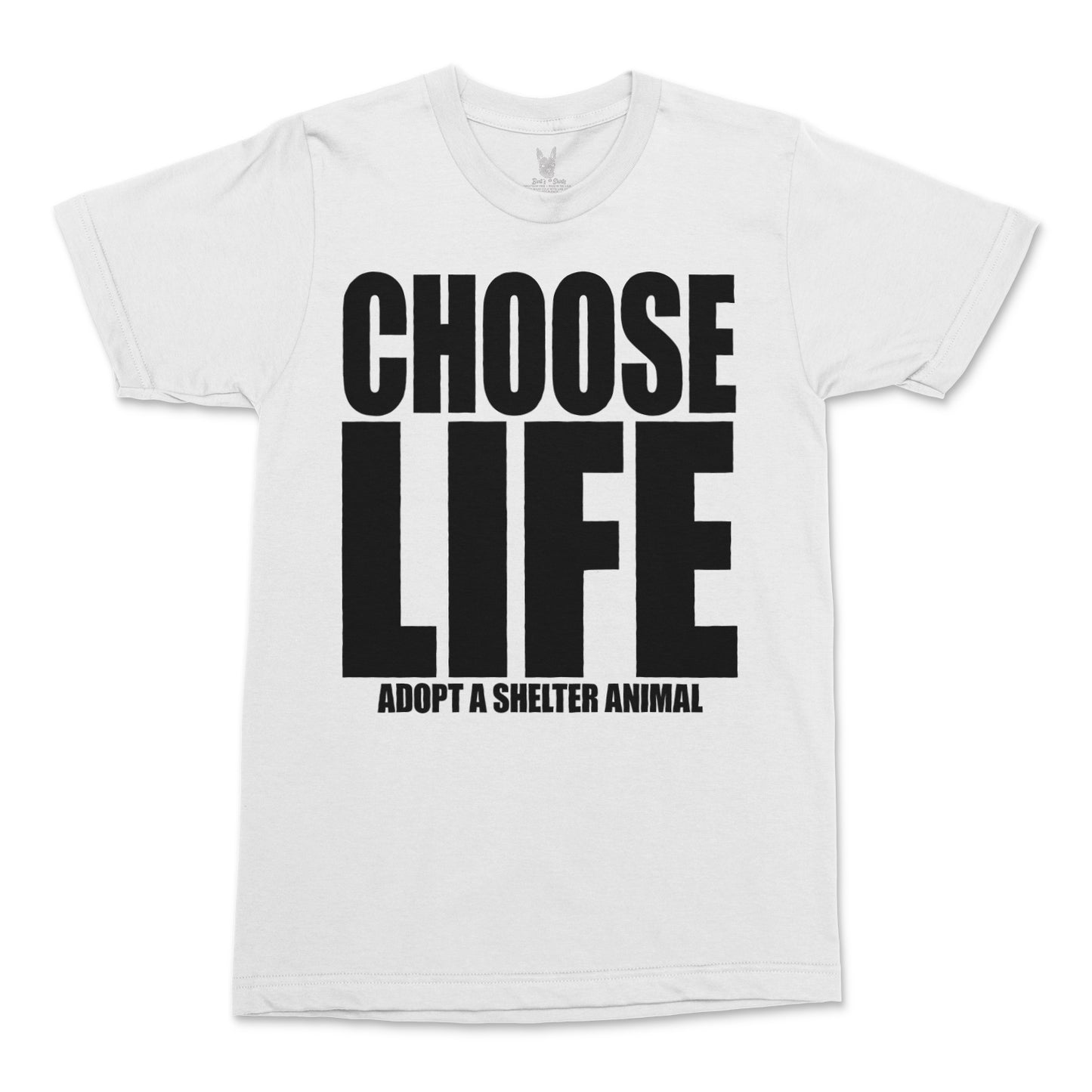 Men's Choose Life Black Print Edition T-Shirt