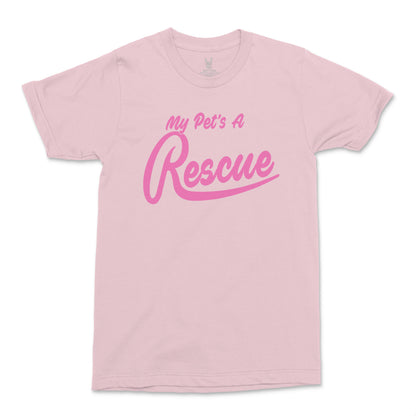 Men's My Pet's A Rescue Tone On Tone T-Shirt