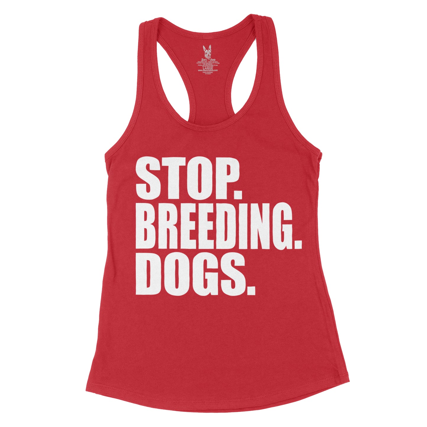 Women's Stop Breeding Dogs Tank Top
