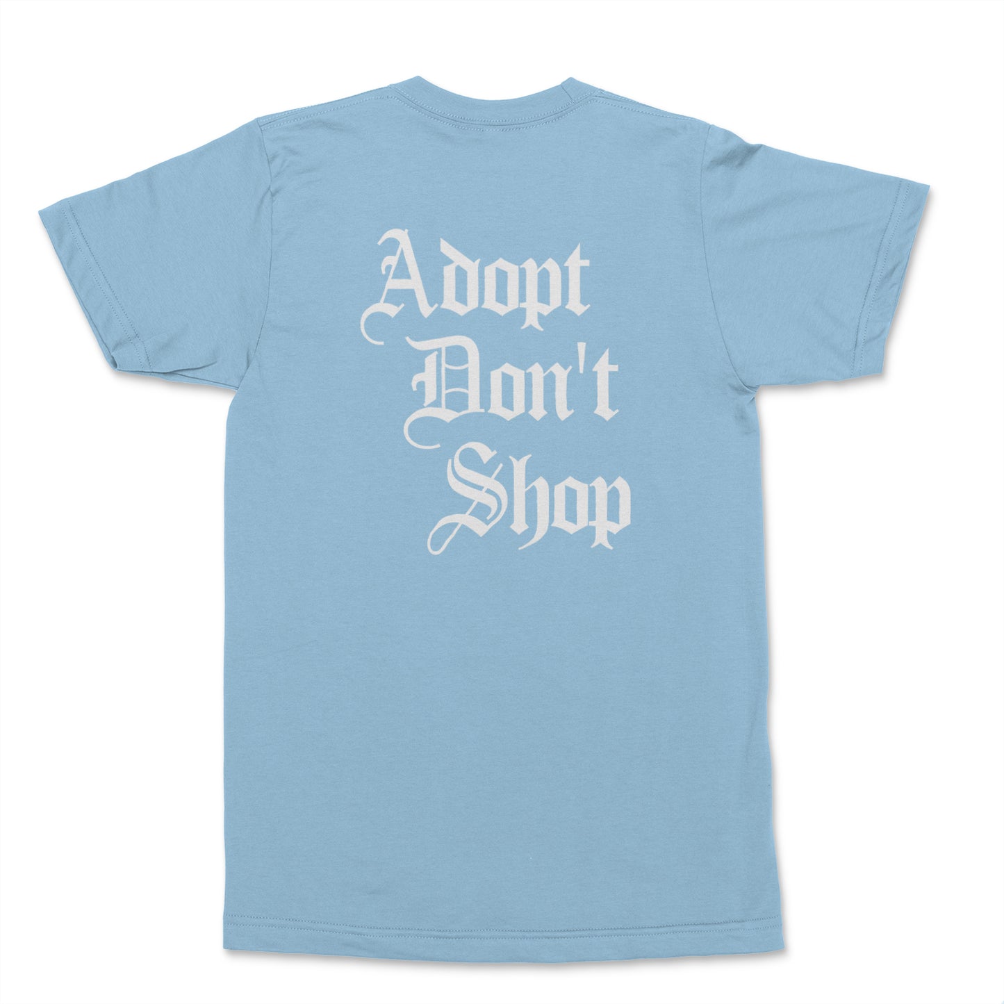 Men's Adopt Don't Shop Double Print T-Shirt